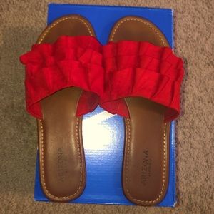 Red Sandals